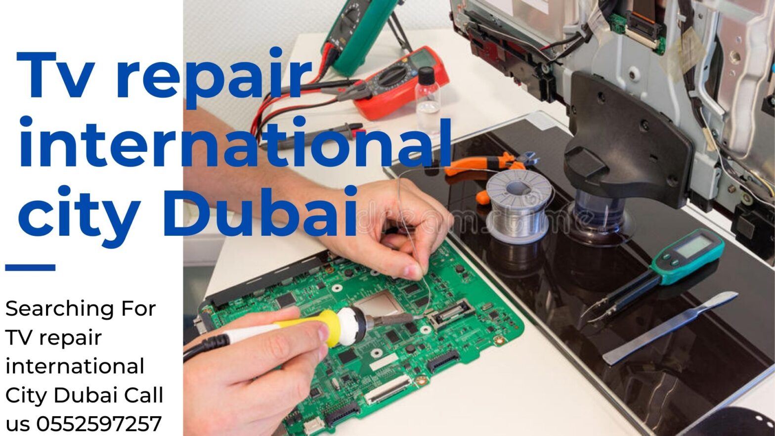 TV repair international City Dubai